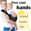 Baby Sling Carrier Baby Wrap Carrier Toddler Sling Baby Carrier