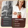 4 in 1 Multi-Purpose Jar Opener, with 3pcs Rubber Jar