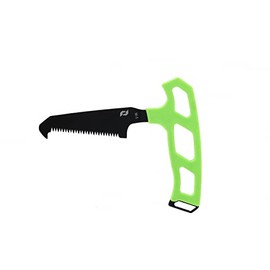 Schrade Delta Class Isolate Compact Bone Saw 5.5in with 3in SK5 Steel Saw and Non-Slip Grip for Hunting