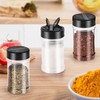 PPXHFV 36pcs 5.5oz plastic spice jars with shaker lids, plastic
