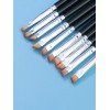 3 Pinceles Angulares Para Cejas, Herramienta De Maquillaje