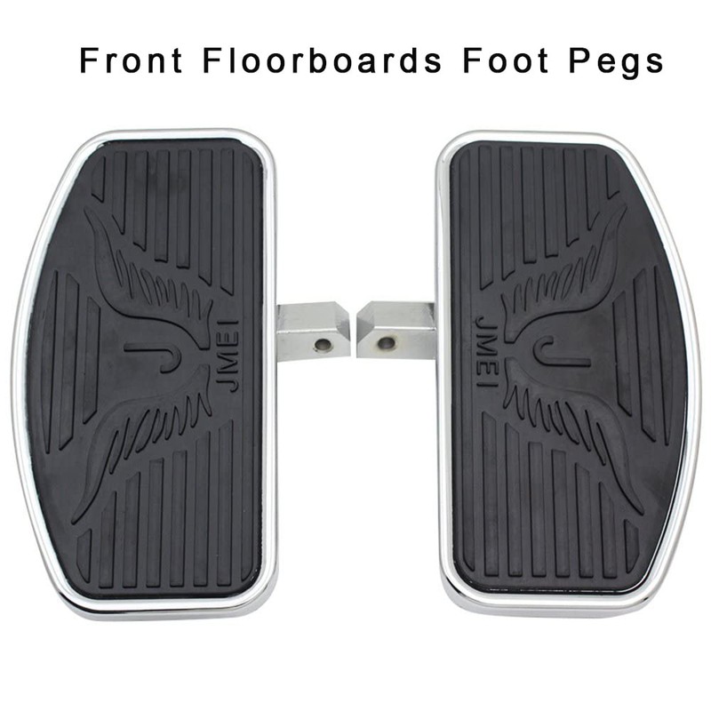 Motorcycle Floorboards Foot Pegs For Honda VTX1300 VTX1800 Suzuki VL400