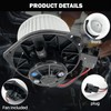 Aspligo 700113 AC Heater Blower Motor Fan Assembly Fit for