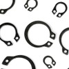 Snap Rings Assortment Set, 480PCS Carbon Steel C-Circlip External Retaining