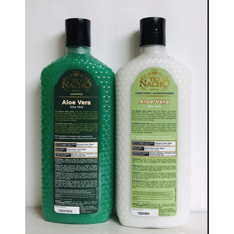 Tío Nacho Tio Nacho ~ Aloe Vera Shampoo & Conditioner