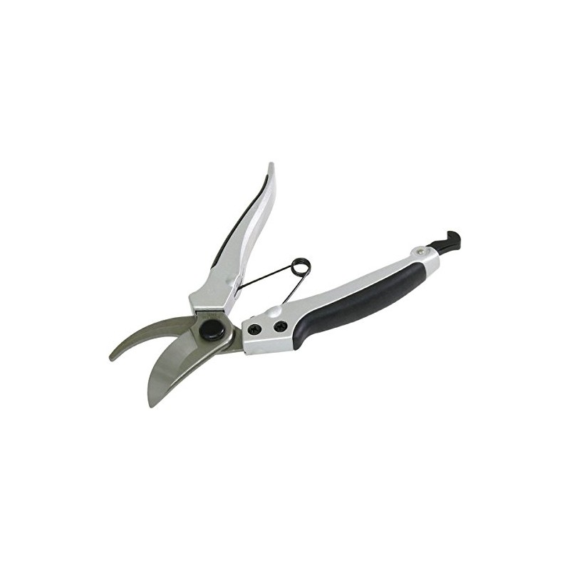 KONYO GARDEN FRIENDS Stainless Steel Pruning Shears, Aluminum Handle, 7.9