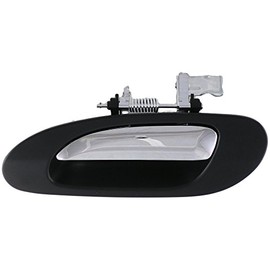 Dorman 81935 Rear Driver Side Exterior Door Handle Compatible with Select Acura Models, Chrome Lever and Black Housing