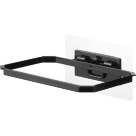 Yamazaki 1567 Film Hook, Foldable, Drainage Net Holder, Black, W 6.6 x D 4.9 x H 0.9 inches (16.8 x 12.5 x 2.3 cm) (Does not include film hooks), Tower, Triangular Corner, Garbage Holder