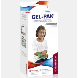 Formedica – Reusable Hot & Cold Gel-Pak Compress with Pouch for Children - Multi-Use - 5" x 6" (13 cm x 16 cm)