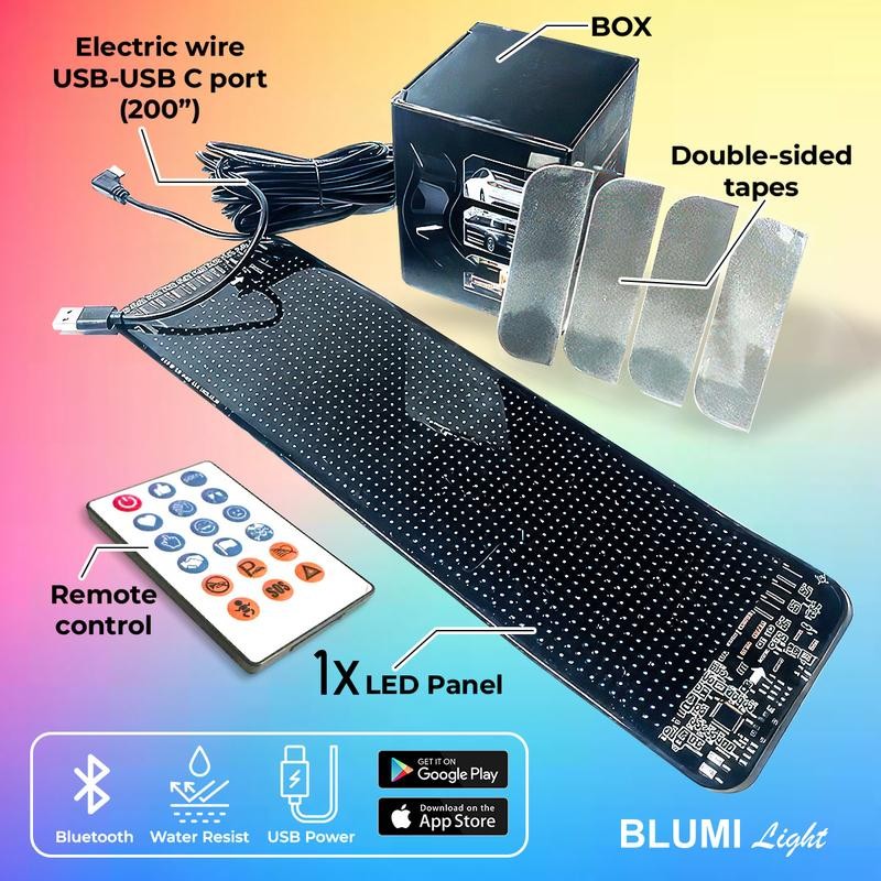 Blumi Light Programmable LED Matrix Panel, Flexible LED Screen for