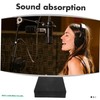 Mikinona Subwoofer Stand Pad Soundproof Padding Acoustic Panels for Speaker