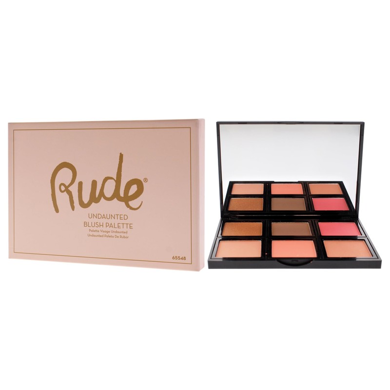 Blush Palette - Undaunted by Rude Cosmetics for Women -