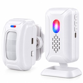 Wireless Bed Exit Alarm for Elderly Care – Motion Sensor with Sound & LED Alerts for Home Safety and Caregiver Awareness