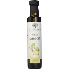 Sutter Buttes Extra Virgin Olive Oil - Meyer Lemon Infused (250 ml bottle) Handcrafted, Artisan Gourmet EVOO Cold Pressed and Flavored w/Premium Fresh Lemon Juice, Unfiltered, Unrefined Olive Oil