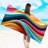 Towelistic Rainbow Microfiber Quick Dry, Light Weight Extra Large Beach