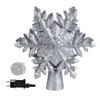 Homewit Christmas Tree Topper Projector Light Star Tree Topper for