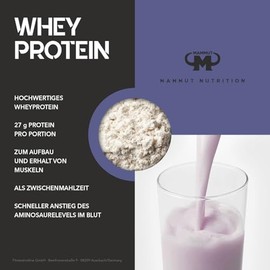 Whey Protein - Blueberry Cheesecake - 3000 g Dose
