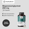 HealthyWorld HealthyWorld Magnesiumglycinat 250 mg - 180 Pflanzenkapseln - Fr