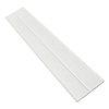 White, 50mm x 5m UPVC Flexi Angle Trim Plastic Architrave