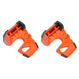 Wedge-It - The Ultimate Door Stop - Orange (2 Pack)