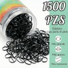 1500 Mini Gomas Elásticas para el Pelo, Ligas Pequeñas para