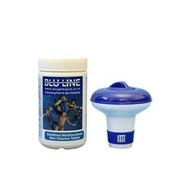 Small Floating Dispenser with 100 ultimate chlorine tablets 20g