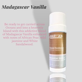 Khairy Skin Natural Deodorant Aluminium free formulated with Cocoa Butter and Moroccan Argan Oil. (Madagascar Vanilla)