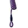 LLB SPORTS 2101 Coil Cord, Purple, S, Length: Approx. 8.3