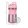 BlenderBottle SportMixer Shaker Bottle Perfect for Protein Shakes and Pre