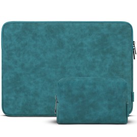 DOMISO 17 Inch Waterproof Laptop Sleeve Case for 17.3 Inch HP Envy Pavilion / MSI GS73VR Stealth Pro / Alienware / Dell / Ideapad / ROG Strix GL702VS Turquoise