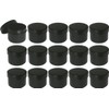 15 ointment containers, cream containers, ointment pot, flat, 35 ml,
