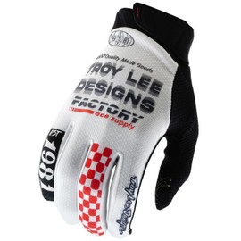 TroyLeeDesigns RS Taichi Motorcycle Gloves Motocross Off-Road Breathable Mesh Lightweight Durable GP PRO Gloves TDT085 FACTORY WHITE M