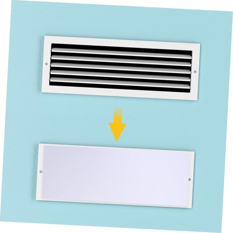 TEHAUX 2Pcs Magnetic Vent Cover Ceiling Vent Cover DIY Floor