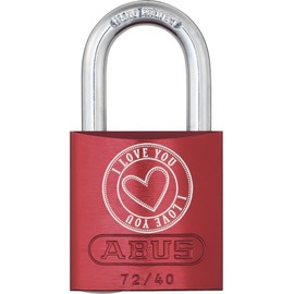 ABUS Aluminium Padlock 72/40 LoveLock 5, 09748