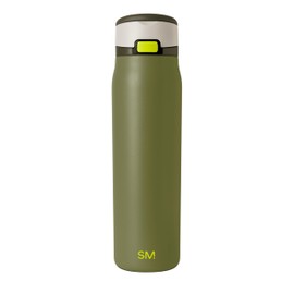 Simple Modern Mesa Loop Water Bottle with Covered Straw and Handle | 30oz Cup Holder Friendly Insulated Stainless Steel Bottles for Travel, Sports and School | Cricket