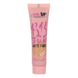 Pink Up, Bb Cream Matte Finish, Base De Maquillaje Ligera