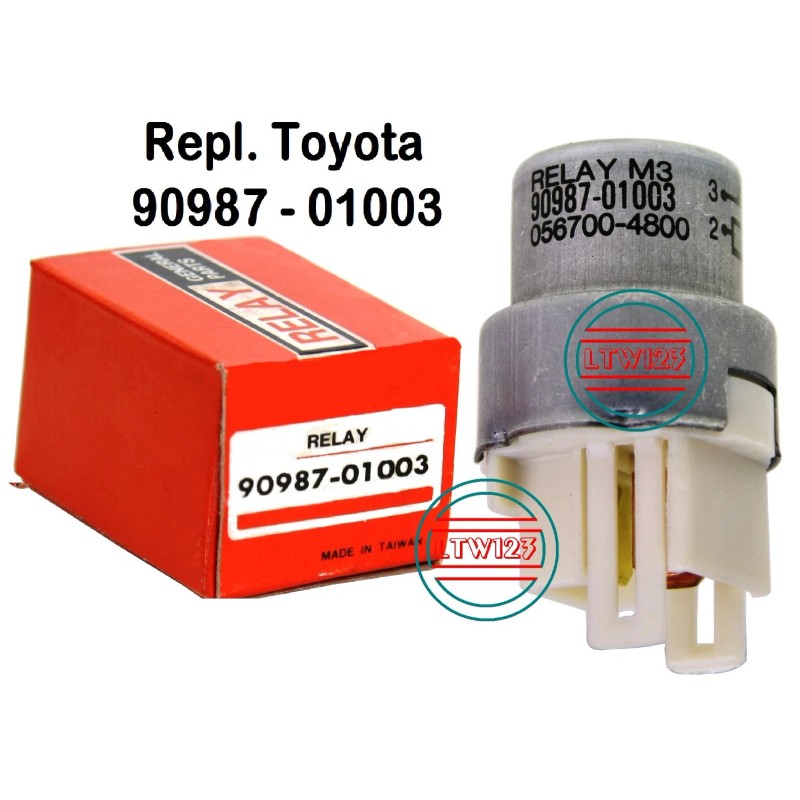 Sun East 90987-01003 Rep. Toyota Relay AC, Horn, Tail Light,