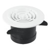 Adjustable Air Vent Cover, ABS Ceiling Vent Covers, Round Air
