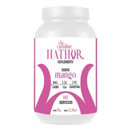 CLA  Carnitina HATHOR en Polvo Sabor Mango de 1 kg                                                                                                    