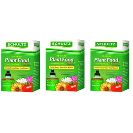 Schultz All Purpose 10-15-10 Plant Food Plus, 4-Ounce [3-Pack]