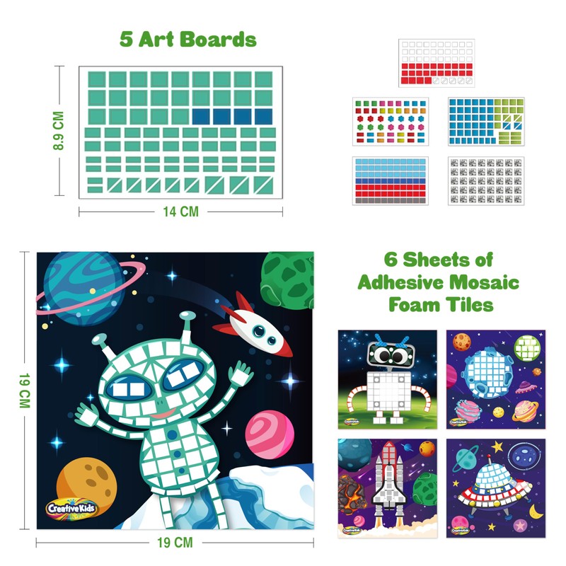 My First Mosaic Craft 3+ Ages