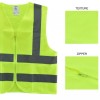NEIKO 2 Pockets Neon Green Safety Vest with Reflective Strips