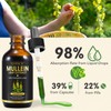 Mullein Leaf Extract for Lungs, 60ml Mullein Leaf Liquid Drops,Natural
