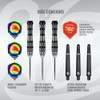 Shot! AI Mimic Steel Tip Dart Set 90% Tungsten Barrels,