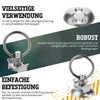 Safetytex Single End Fitting with Lashing Point for Airline Rail