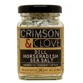 Dill Horseradish Sea Salt by Crimson and Clove (4.6 oz.)