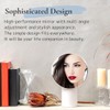Makeup Mirror with Height Ajustable Tabletop Countertop Bathroom Stylish Mirror