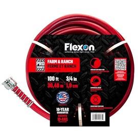 Flexon 3/4" x 100ft Farm & Ranch Garden Hose