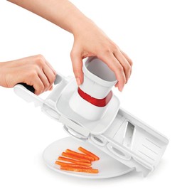 Metaltex Multipurpose Mandolin Multi Grater and Slicer with 5 Interchangeable Blades