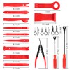 MUETKNYE Car Trim Removal Tool Set 19Pcs Panel Fastener Clips